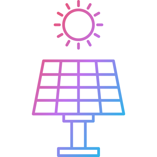 태양 에너지 Generic Gradient icon