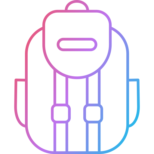 Backpack Generic Gradient icon