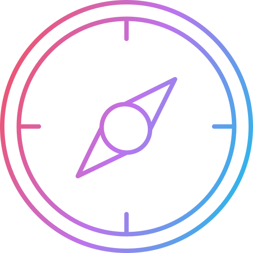 Compass Generic Gradient icon