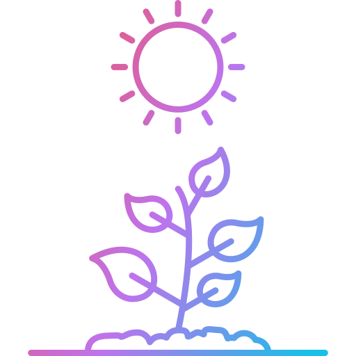 fotosynthese Generic Gradient icoon