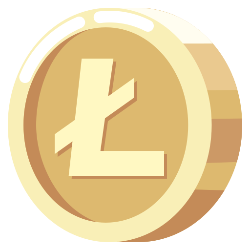litecoin Generic Flat icoon
