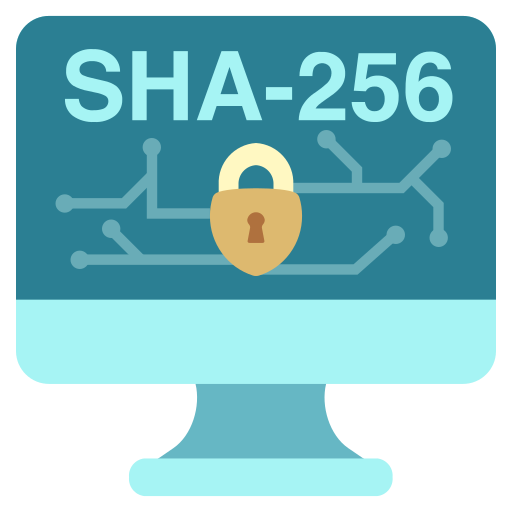 sha256 Generic Flat icoon