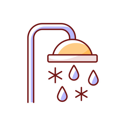 dusche Generic Thin Outline Color icon