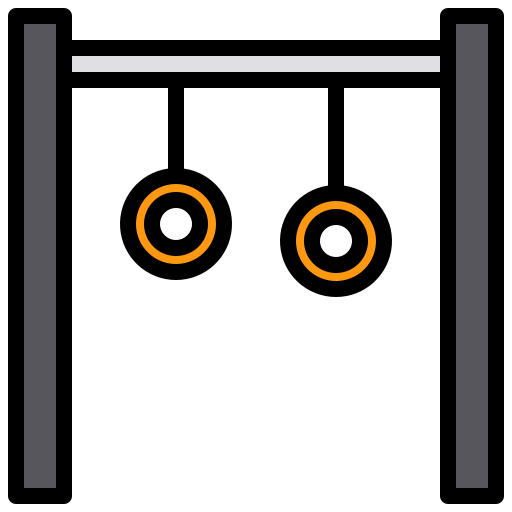 kółka gimnastyczne xnimrodx Lineal Color ikona