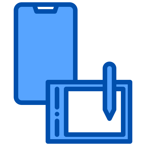 digitale kunst xnimrodx Blue icon
