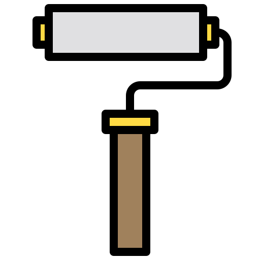 spazzola a rullo xnimrodx Lineal Color icona