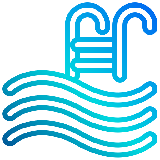 Swimming pool xnimrodx Lineal Gradient icon
