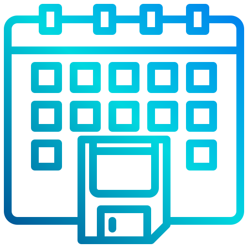 Calendar xnimrodx Lineal Gradient icon