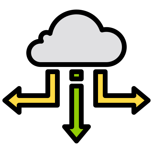 구름 xnimrodx Lineal Color icon