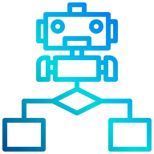 robot xnimrodx Lineal Gradient icono