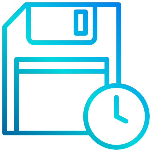 Floppy disk xnimrodx Lineal Gradient icon