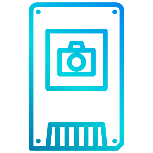 메모리 카드 xnimrodx Lineal Gradient icon