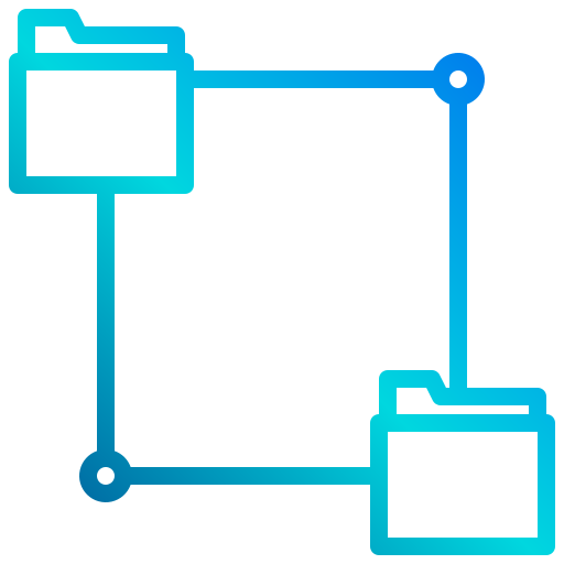 通信網 xnimrodx Lineal Gradient icon