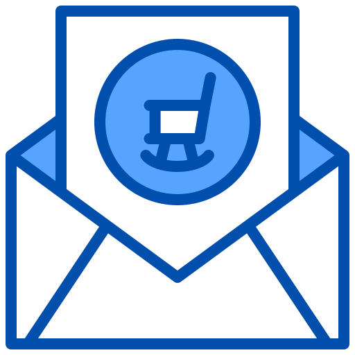 e-mail xnimrodx Blue icon