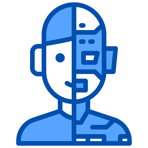 Robot xnimrodx Blue icon