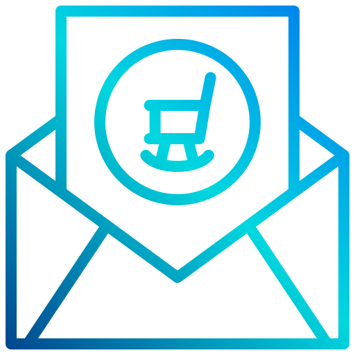 Mail xnimrodx Lineal Gradient icon