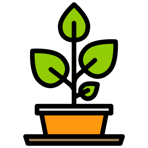Plant pot xnimrodx Lineal Color icon