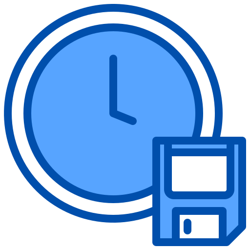時間を節約する xnimrodx Blue icon