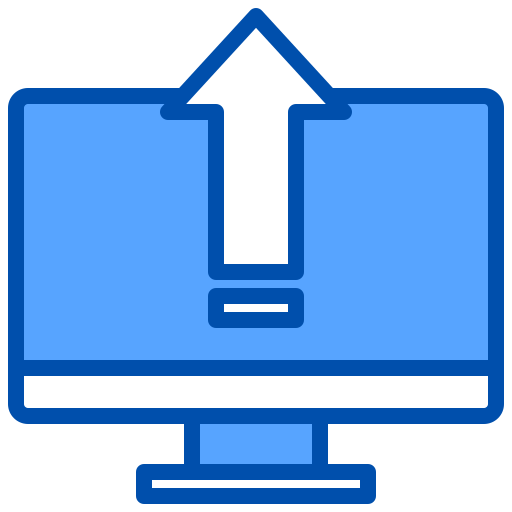 Computer xnimrodx Blue icon