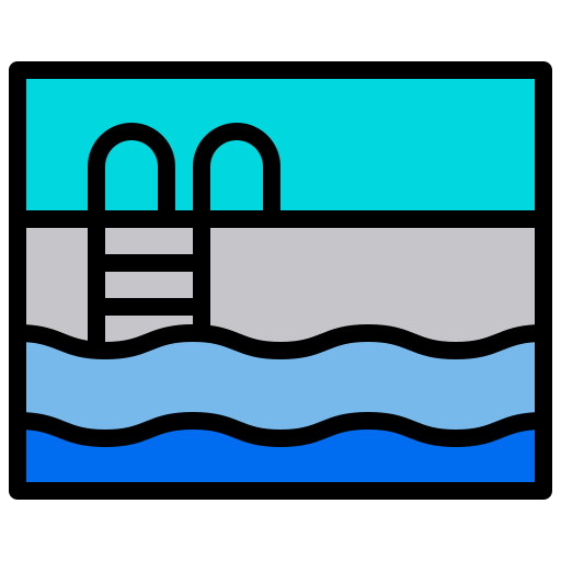 piscina xnimrodx Lineal Color icono