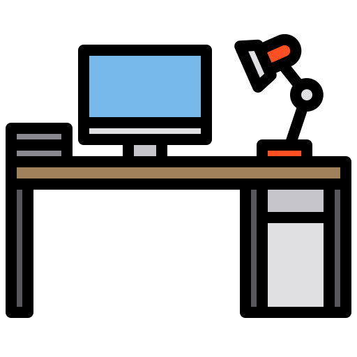 Desk xnimrodx Lineal Color icon