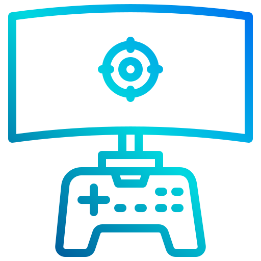 Game console xnimrodx Lineal Gradient icon