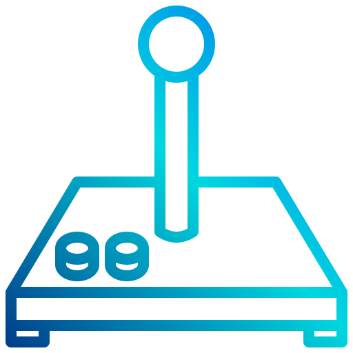 controle de video game xnimrodx Lineal Gradient Ícone