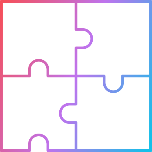 puzzle Generic Gradient ikona