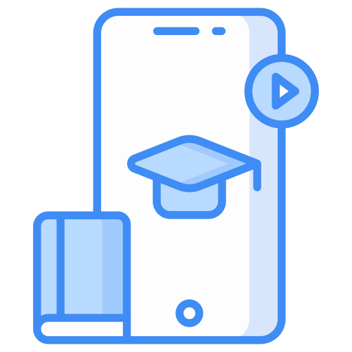 온라인 교육 Generic Blue icon