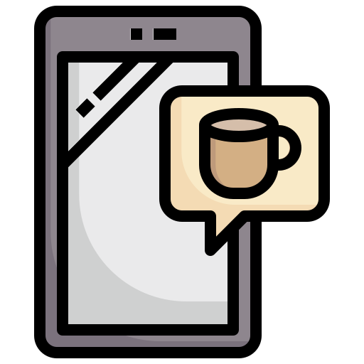 kaffee Surang Lineal Color icon