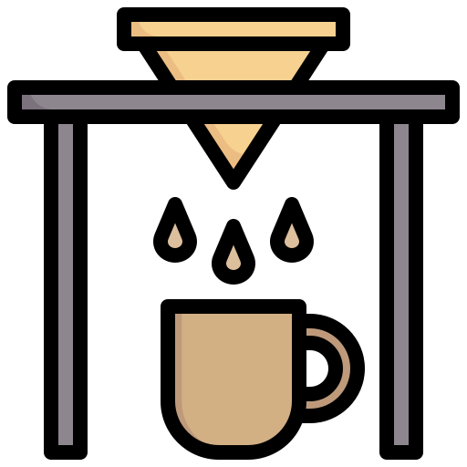 kaffeefilter Surang Lineal Color icon
