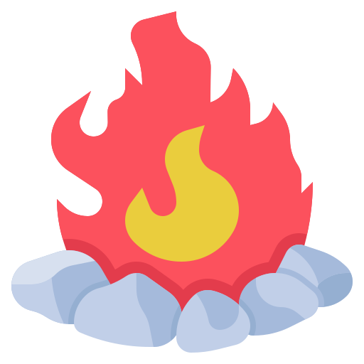 たき火 Surang Flat icon