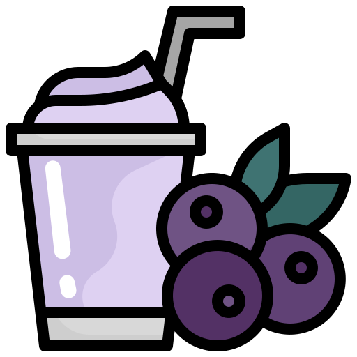 Blueberry Surang Lineal Color icon