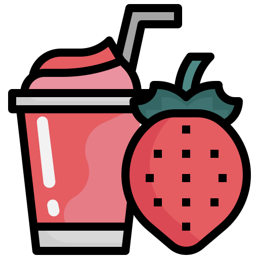 Strawberry Surang Lineal Color icon