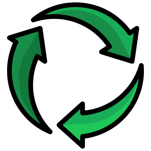reciclaje Surang Lineal Color icono