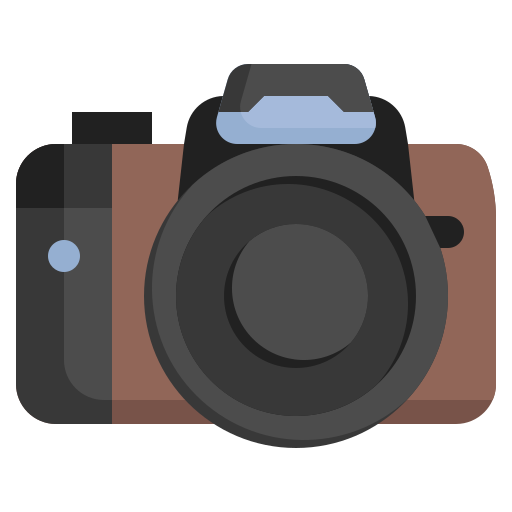 cámara digital Surang Flat icono