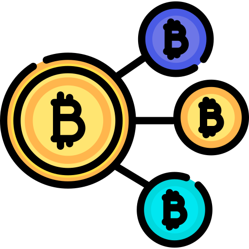 bitcoin Special Lineal color icona