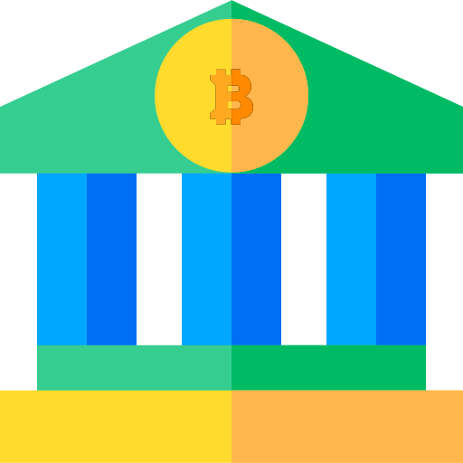 銀行 Basic Straight Flat icon