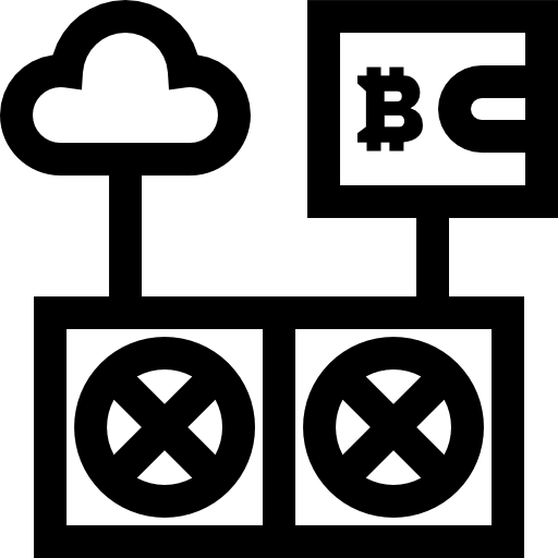 ビットコイン Basic Straight Lineal icon