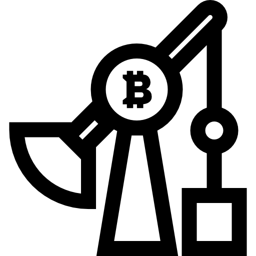 ビットコイン Basic Straight Lineal icon
