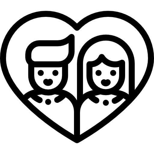 casal Detailed Rounded Lineal Ícone