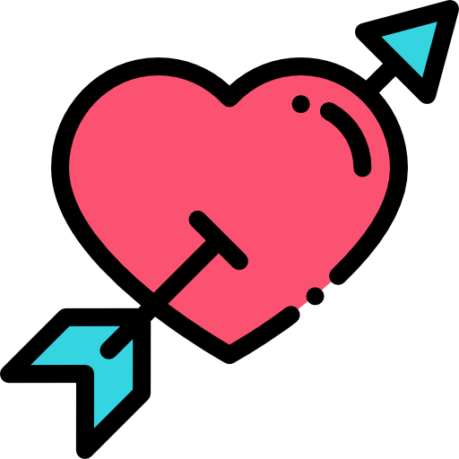 Cupid Detailed Rounded Lineal color icon
