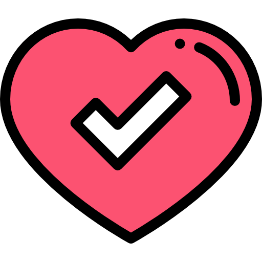 Heart Detailed Rounded Lineal color icon