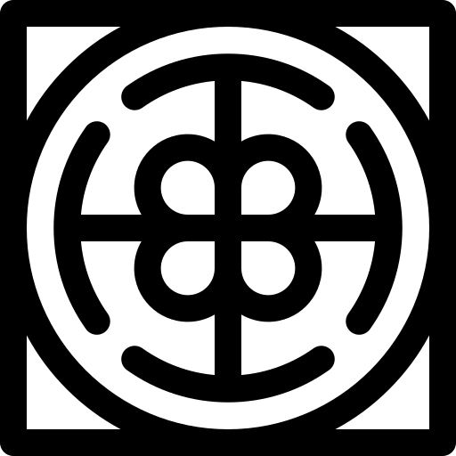 tuile Basic Rounded Lineal Icône