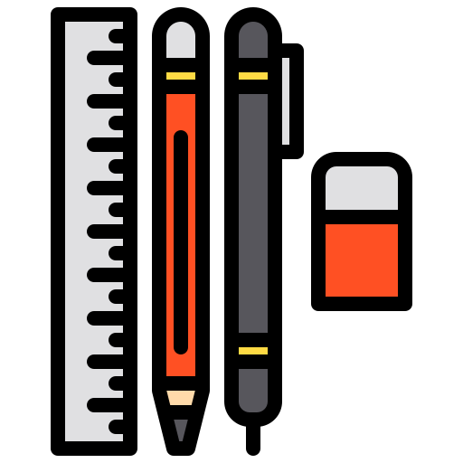 schreibwerkzeug xnimrodx Lineal Color icon