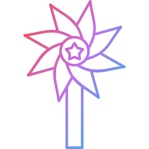 pinwheel Generic Gradient icoon