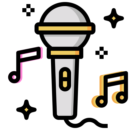 karaoke Surang Lineal Color icoon