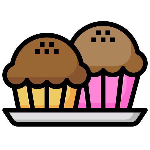 muffin Surang Lineal Color icon
