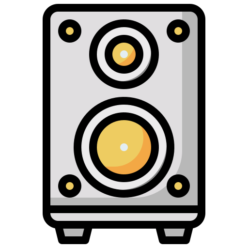 Speaker Surang Lineal Color icon