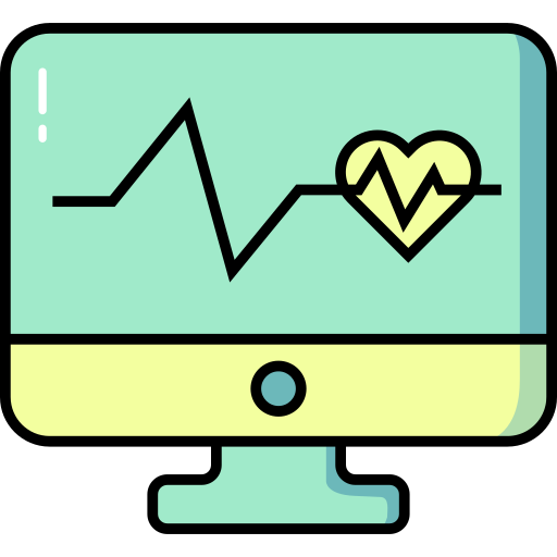 Heartbeat Generic Outline Color icon